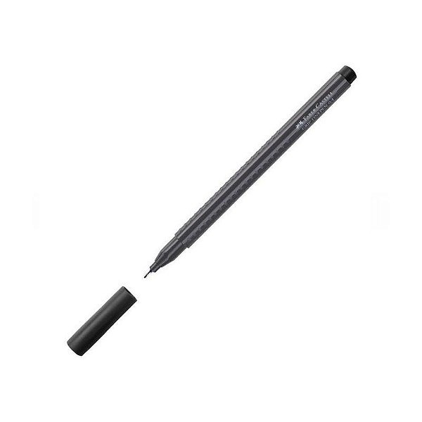 Caneta Grip Ponta Ultra Fina Preto - Faber