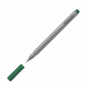 Caneta Grip Ponta Ultra Fina Verde Escuro - Faber