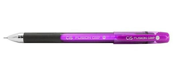 Caneta Esf 0,7mm Fusion Grip Lilas - Cis