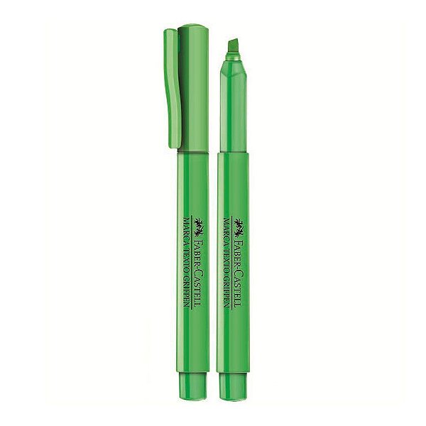 Caneta Marca Texto Grifpen Verde - Faber Castell