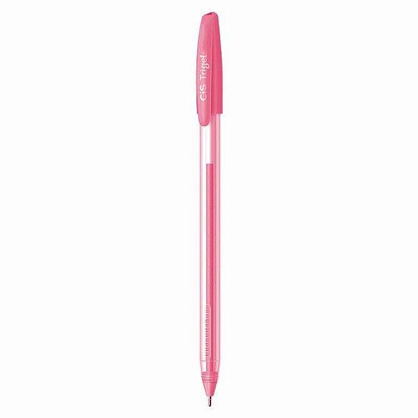 Caneta Esf 0,8mm Trigel Pastel Rosa - Cis