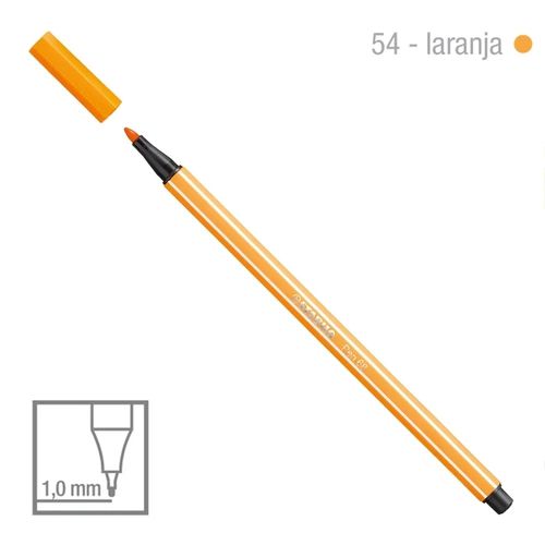 Caneta Point 68/54 1,0mm Laranja - Stabilo