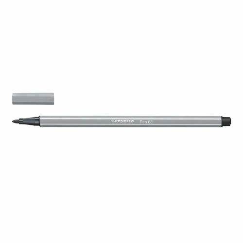 Caneta Point 68/95 1,0mm Cinza  - Stabilo
