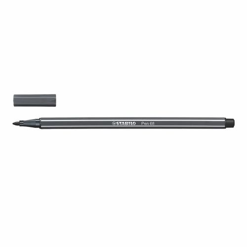 Caneta Point 68/97 1,0mm Cinza Escuro  - Stabilo