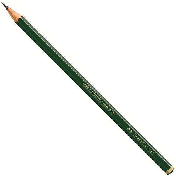 Lapis Grafite Castell 9000 H - Faber Castell