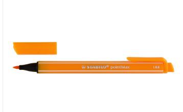 Caneta Pointmax 488/54 0,8mm Laranja - Stabilo