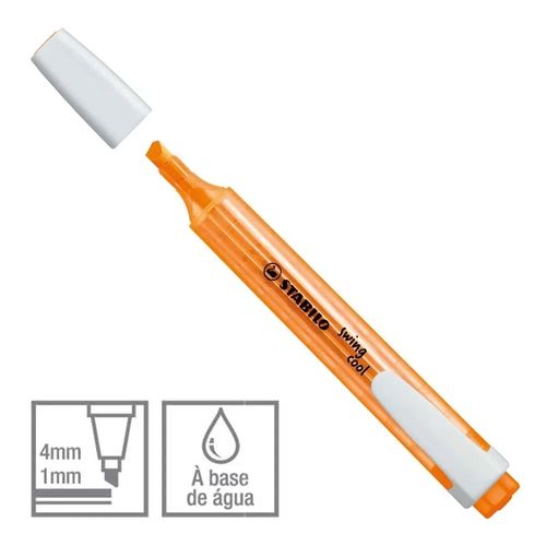 Marcador Texto Swing Cool Laranja - Stabilo