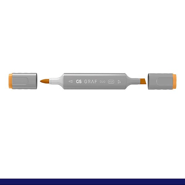 Marcador Graf Duo Brush 023 Orange - Cis