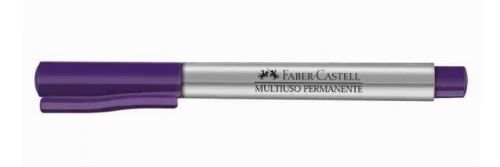 Marcador Permanente Multiuso Roxo - Faber