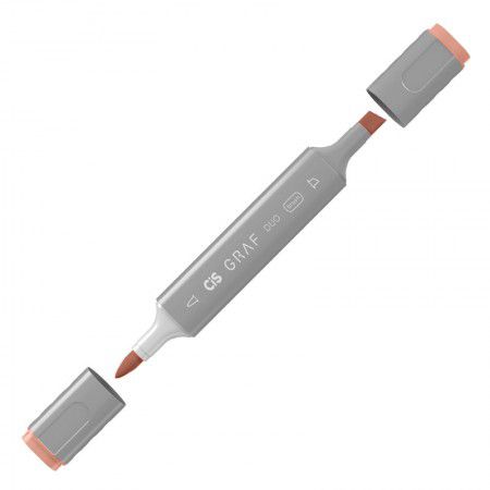 Marcador Graf Duo Brush 140 Light Orange - Cis
