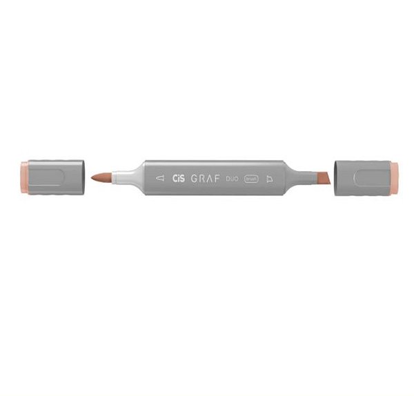 Marcador Graf Duo Brush 103 Potato Brown - Cis