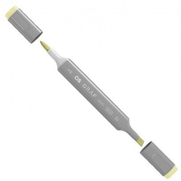 Marcador Graf Duo Brush 037 Pastel Yellow - Cis