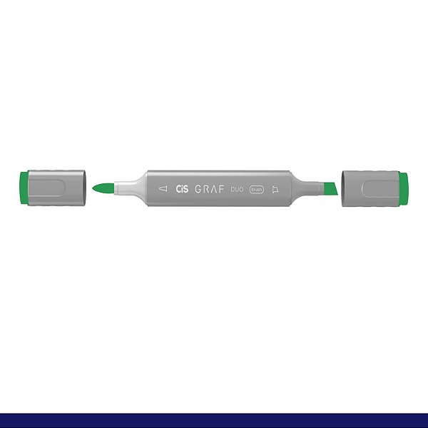 Marcador Graf Duo Brush 055 Esmerald Green - Cis