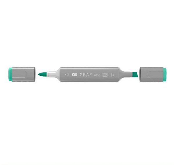 Marcador Graf Duo Brush 068 Turquoise Blue - Cis