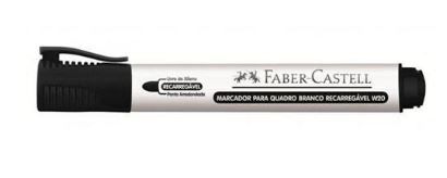 Marcador Quadro Bco Recar Preto - Faber Castell