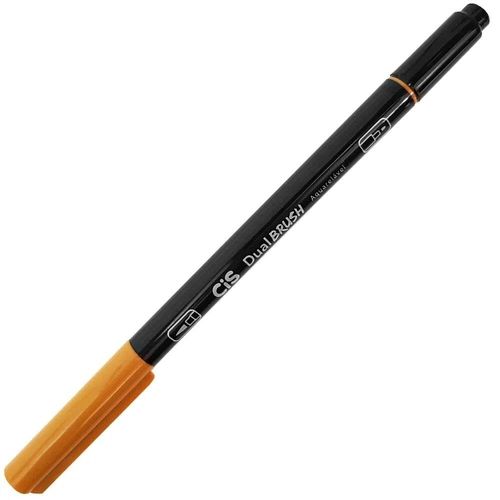 Marcador Dual Brush Aquarelavel 13 Ocre - Cis