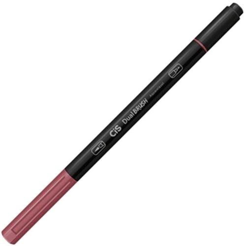 Marcador Dual Brush Aquarelavel 14 Bordo - Cis