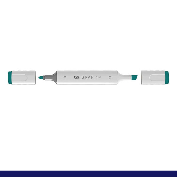 Marcador Graf Duo 053 Turquoise Green - Cis