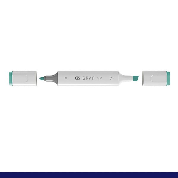 Marcador Graf Duo 061 Peacock Green - Cis