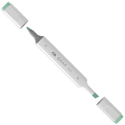Marcador Graf Duo 068 Turquoise Blue - Cis