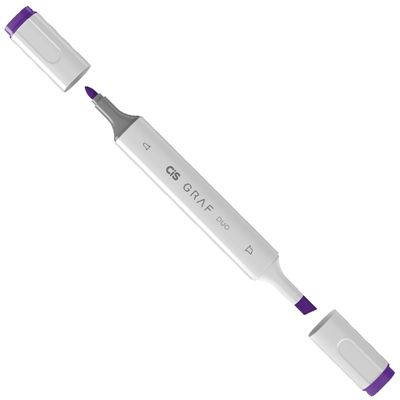 Marcador Graf Duo 073 Ultra Marine - Cis