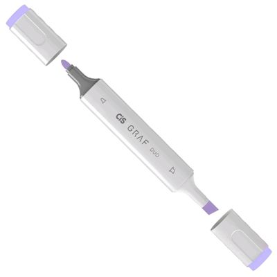 Marcador Graf Duo 075 Dark Blue Light - Cis