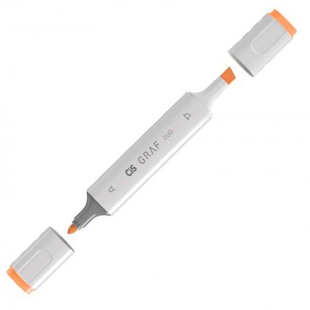 Marcador Graf Duo 122 Fluorescent Orange - Cis