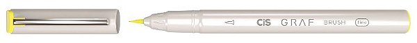Marcador Artistico Graf Brush Fine Amarelo - Cis