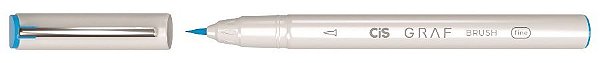 Marcador Artistico Graf Brush Fine Azul Claro- Cis