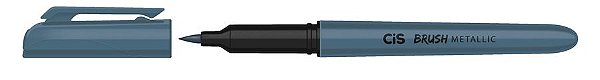 Marcador Brush Metallic Azul - Cis