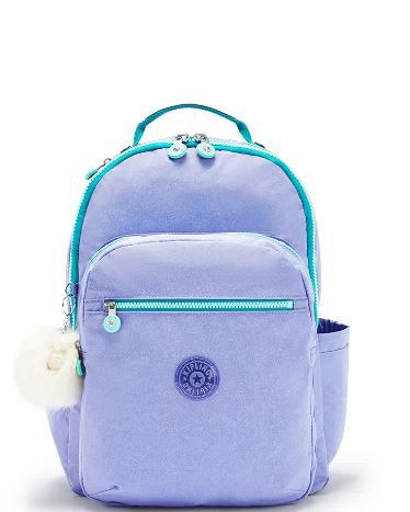 Mochila Costas Seoul Glitter Purple - Kipling