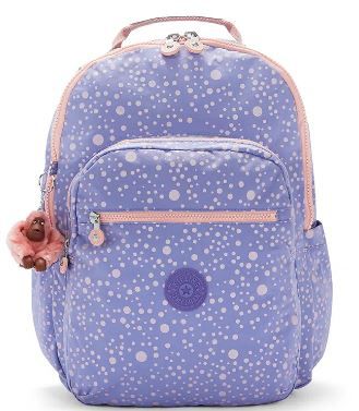Mochila Costas Clas Seoul Go Purple Twin - Kipling
