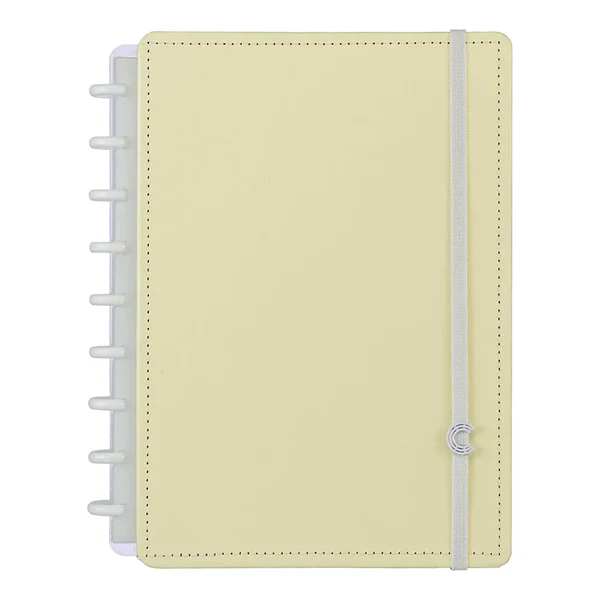 Caderno M Amarelo Pastel - Caderno Inteligente