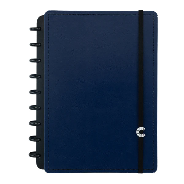 Caderno Medio Dark Blue - Caderno Inteligente