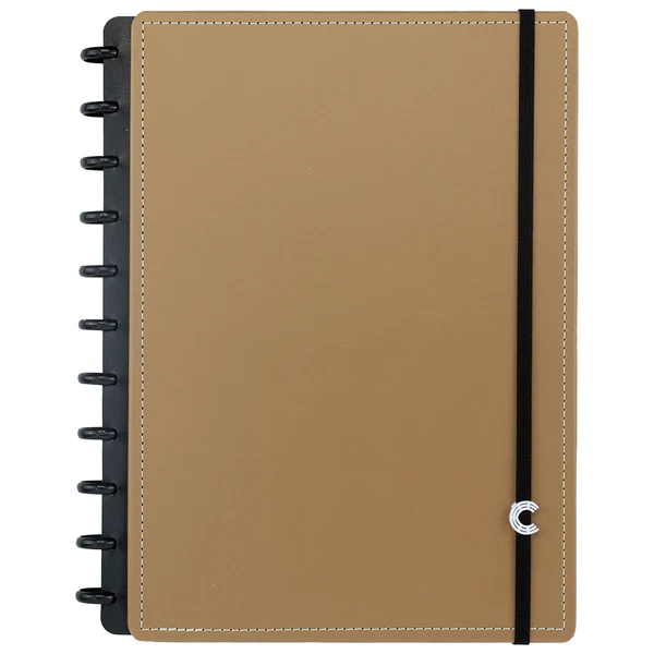 Caderno Grande Caramel - Caderno Inteligente