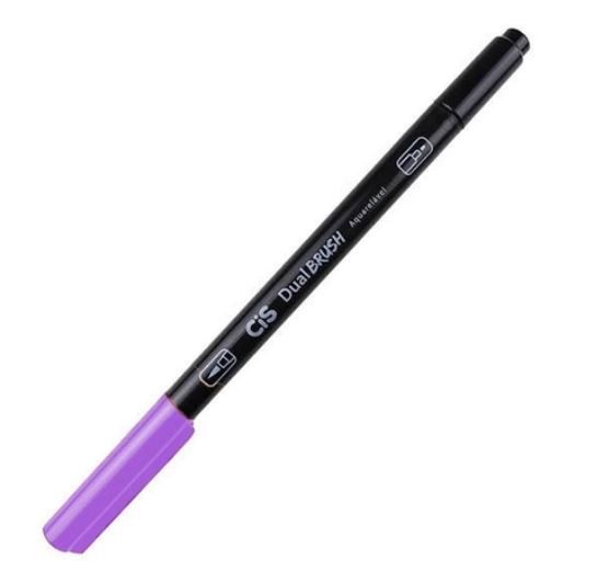 Marcador Dual Brush Aquarelavel 59 Lilas - Cis