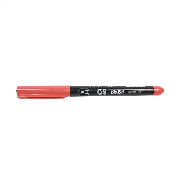 Marcador Brush Aquarelavel 18 Laranja Escuro - Cis
