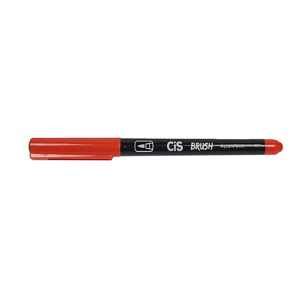 Marcador Brush Aquarelavel 15 Vermelho Escur - Cis