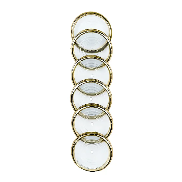Disco G 31mm Dourado - Caderno Inteligente