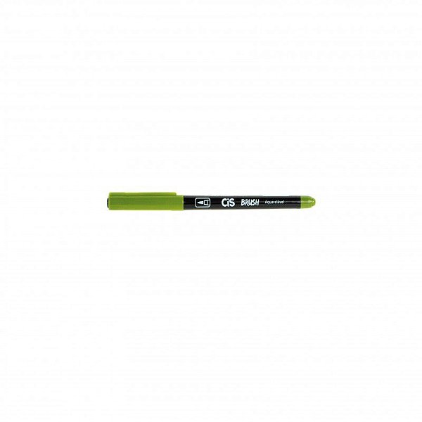 Marcador Brush Aquarelavel 34 Verde Aspargo - Cis