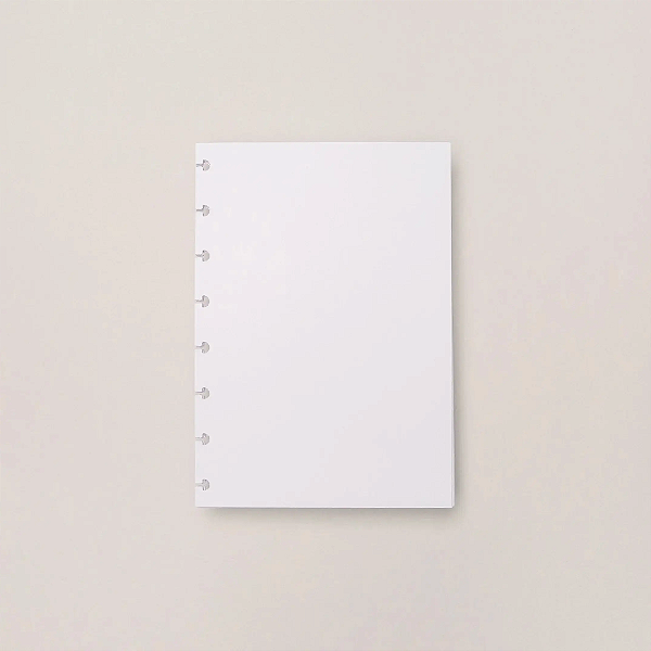Refil A5 120g Liso - Caderno Inteligente