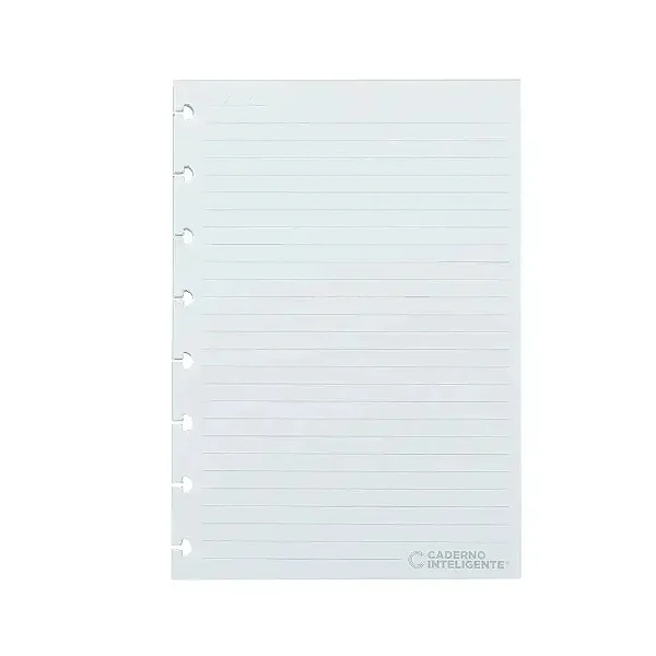 Refil A5 120g Pautado - Caderno Inteligente