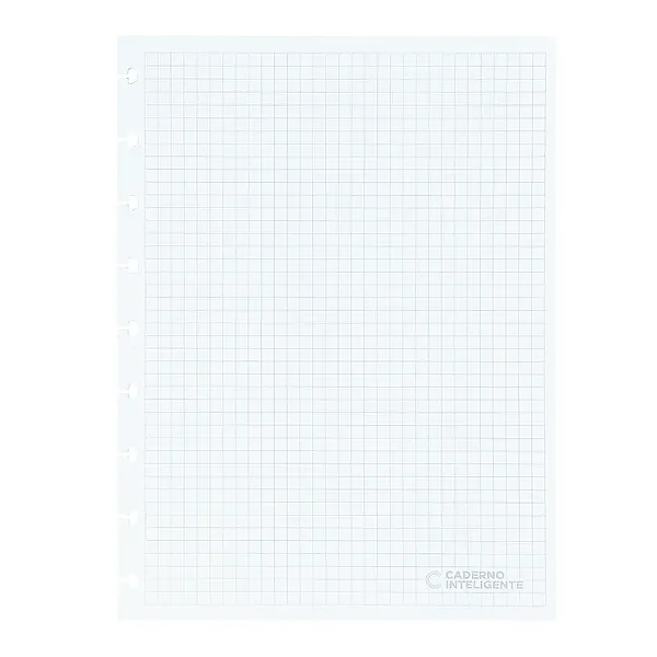 Refil M Quadriculado 90g - Caderno Inteligente