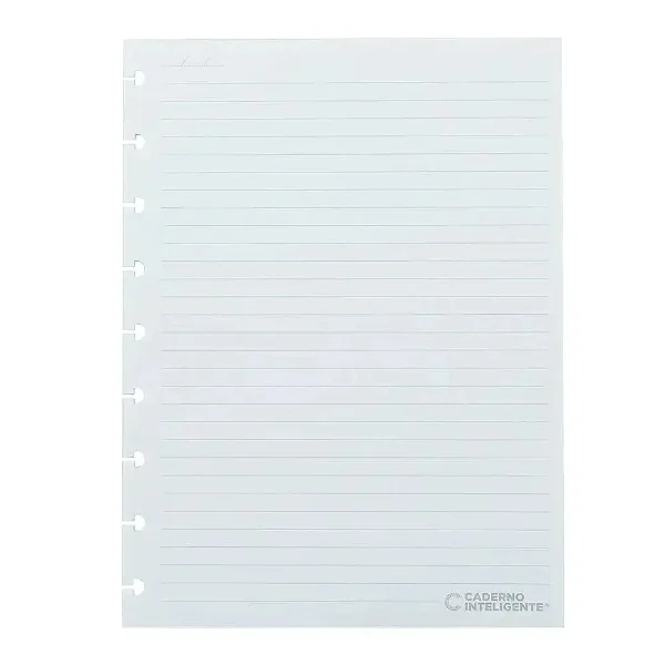 Refil Medio 120g Pautado - Caderno Inteligente