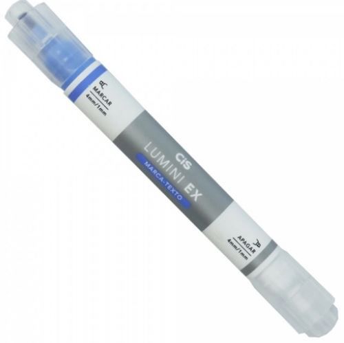 Marca Texto Lumini Ex C/apagador Azul - Cis
