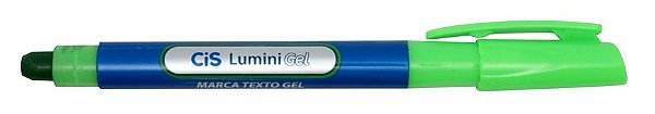 Caneta Marca Texto Lumini Gel Neon Verde - Cis