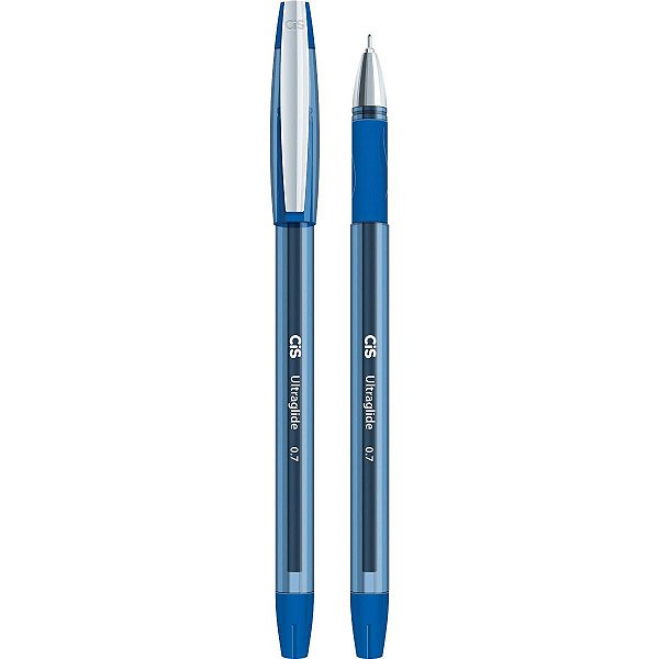 Caneta Esferografica 0,7mm Ultraglide Azul - Cis