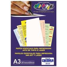 Papel A3 180g 50f Opaline Branco - Offpaper