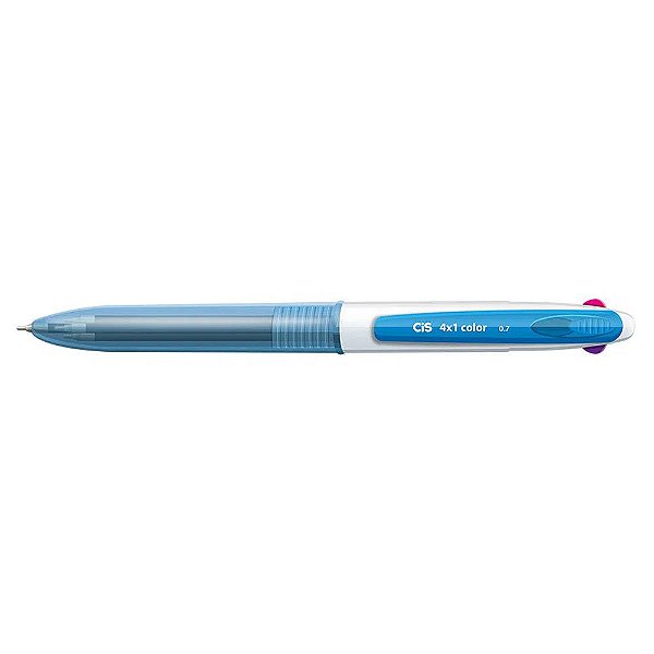 Caneta Esferografica 0,7mm Color 4x1 - Cis