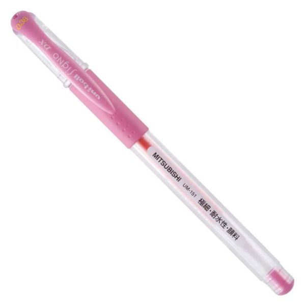 Caneta Esferografica Signo Dx 0,38mm Rosa - Uni